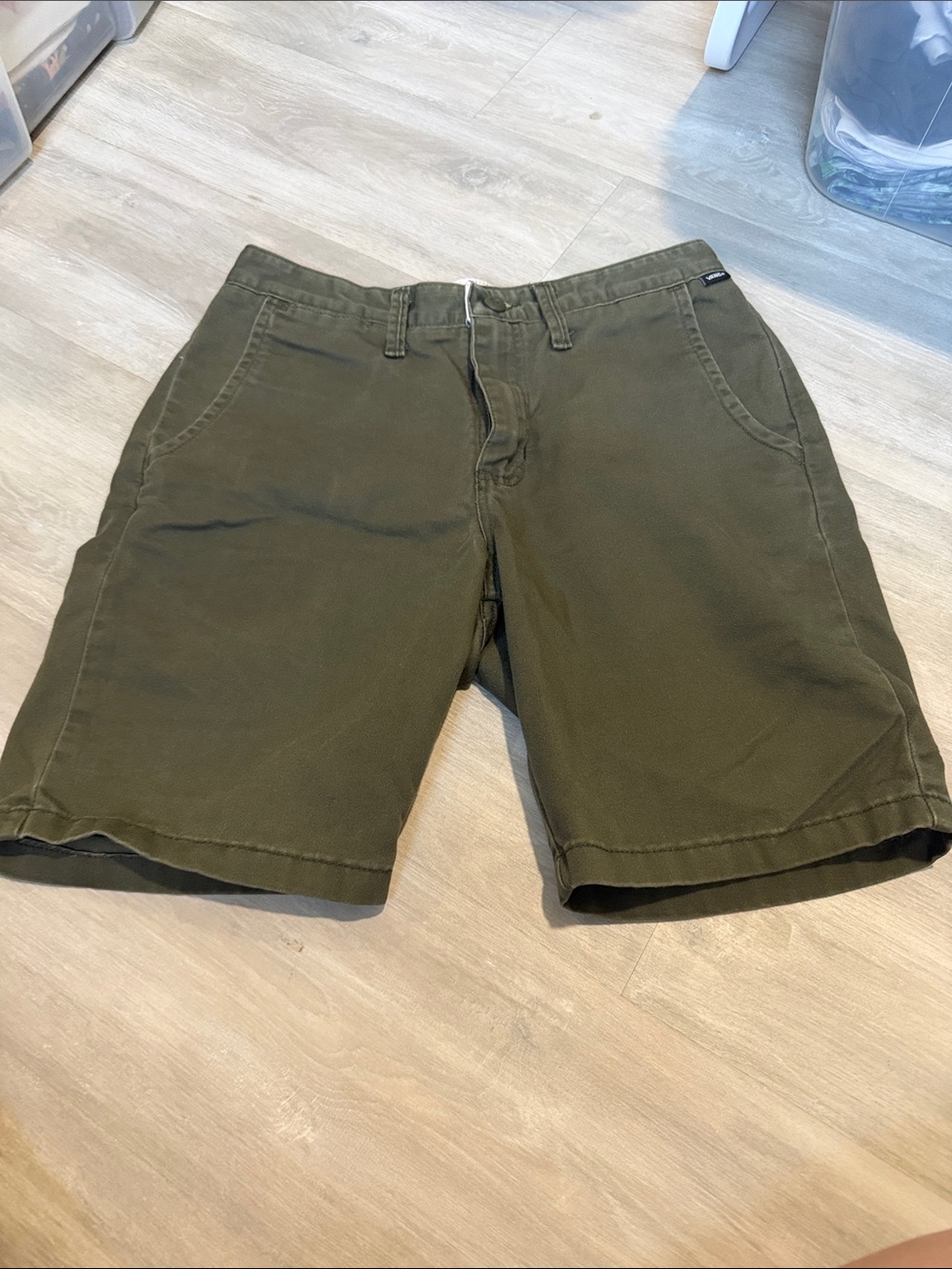 Vans  olive green shorts, size 30
